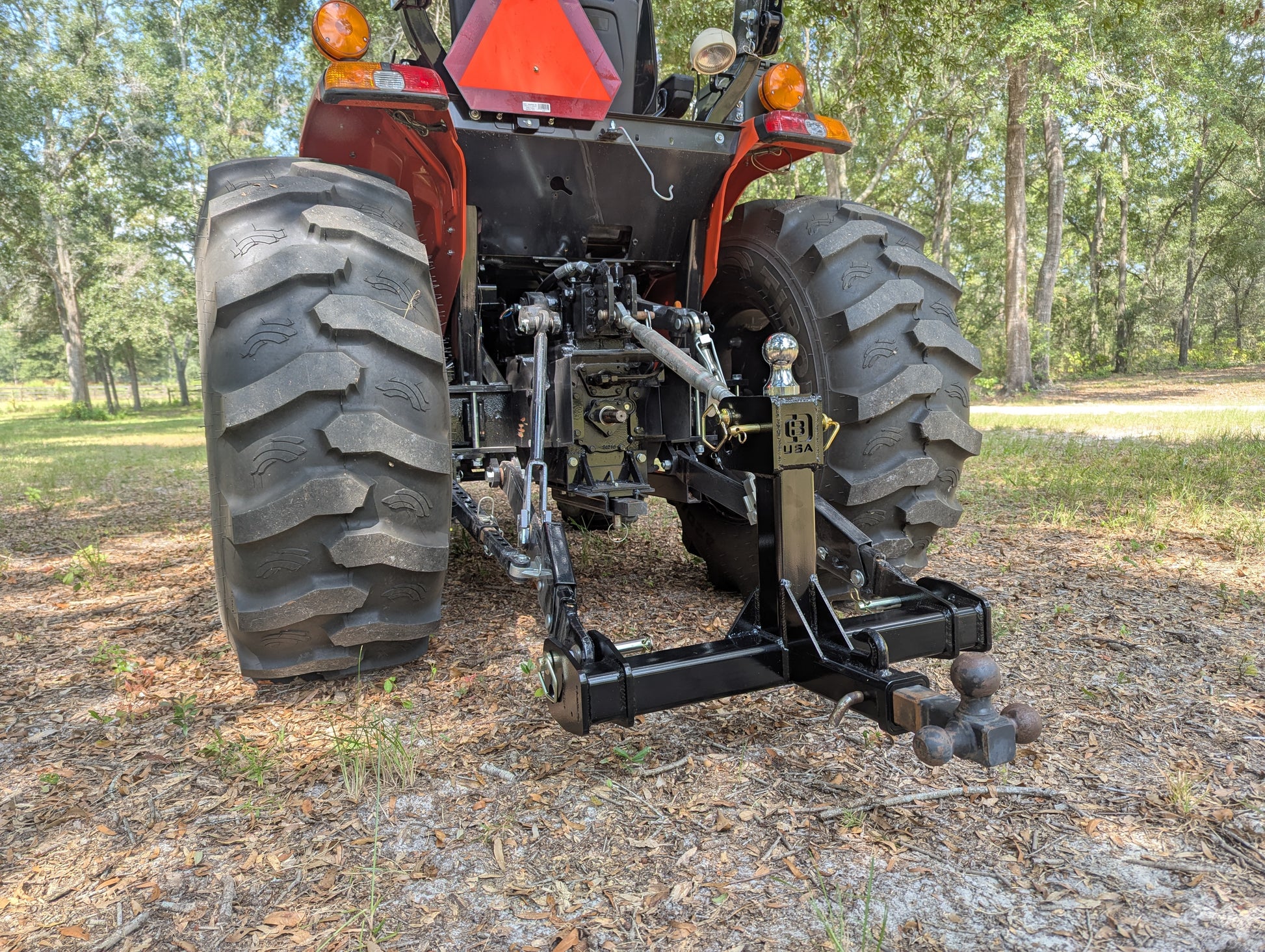 Overbuilt USA Tractor Hitch with Gooseneck hitch