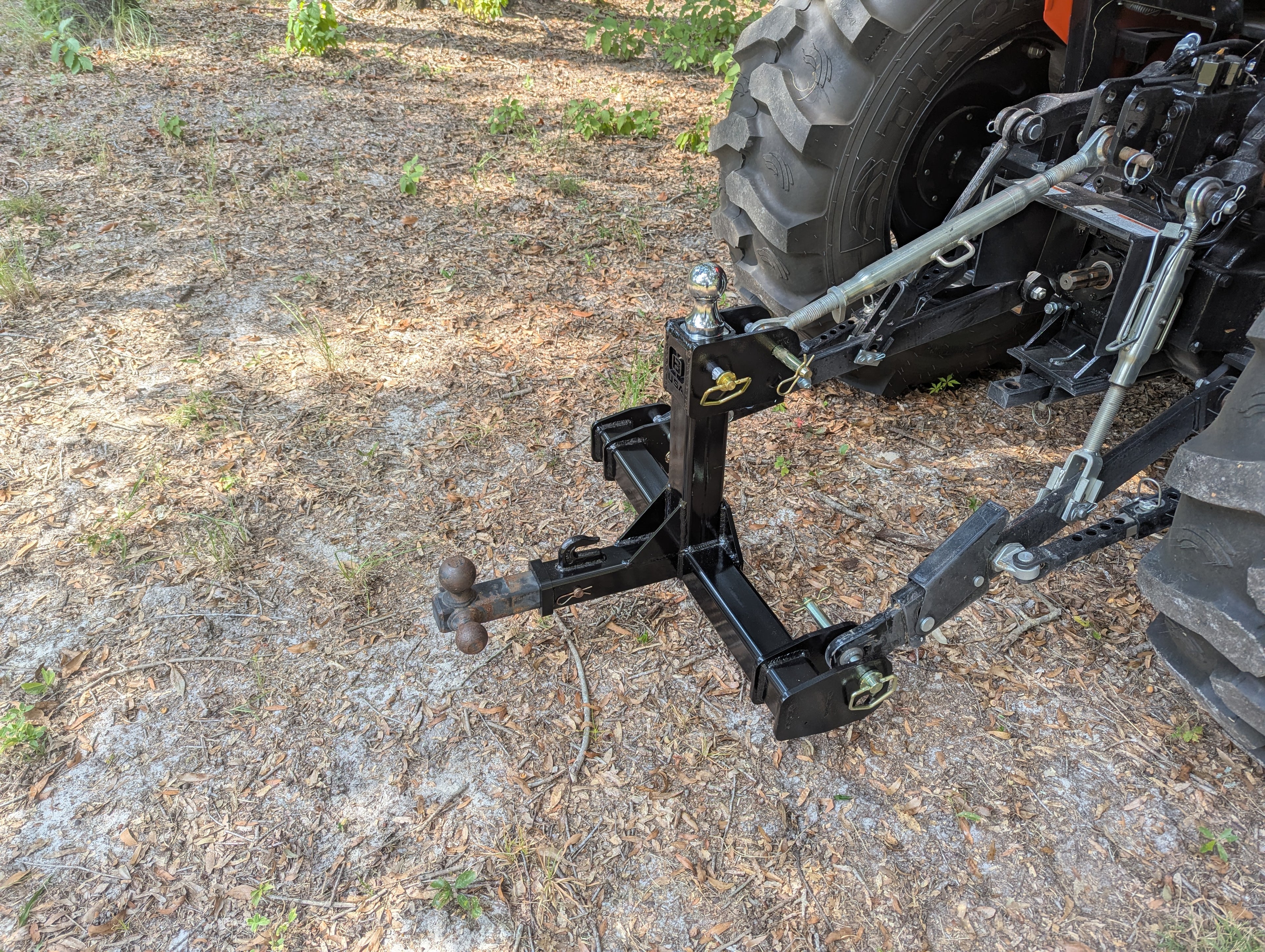 Overbuilt USA Category 1 & 2 Hitch with Gooseneck Hitch.