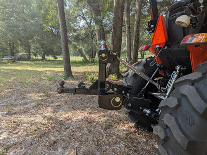 Overbuilt USA category 1 & 2 Hitch with Gooseneck hitch.