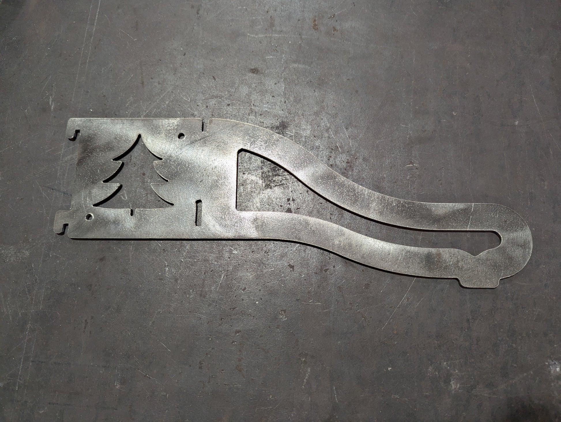 Base Bracket for Christmas Stocking Stand.