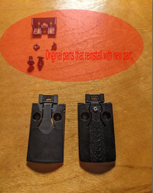 Replacement SIG P322 Sight with Set Screw Elevation Adjustment
