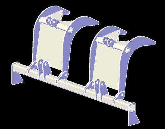 Tractor Bucket Single and Dual Claw attachment
