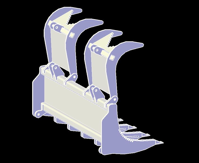 model of the dual claw grapple.